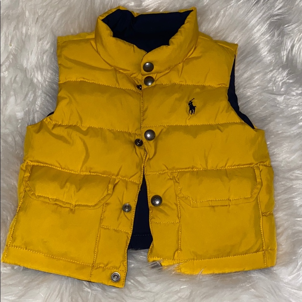 Kids Ralph Lauren reversible vest